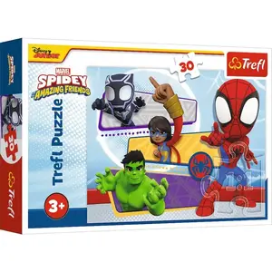 Jigsaw Puzzle TREFL Spider-Man, 30 pieces, model 18322