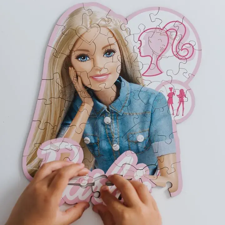 TREFL Shape puzzle 20201 — 50 gab. Barbie Photo 5