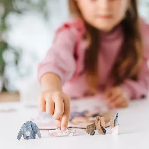 TREFL Shape puzzle 20201 — 50 gab. Barbie Photo 9