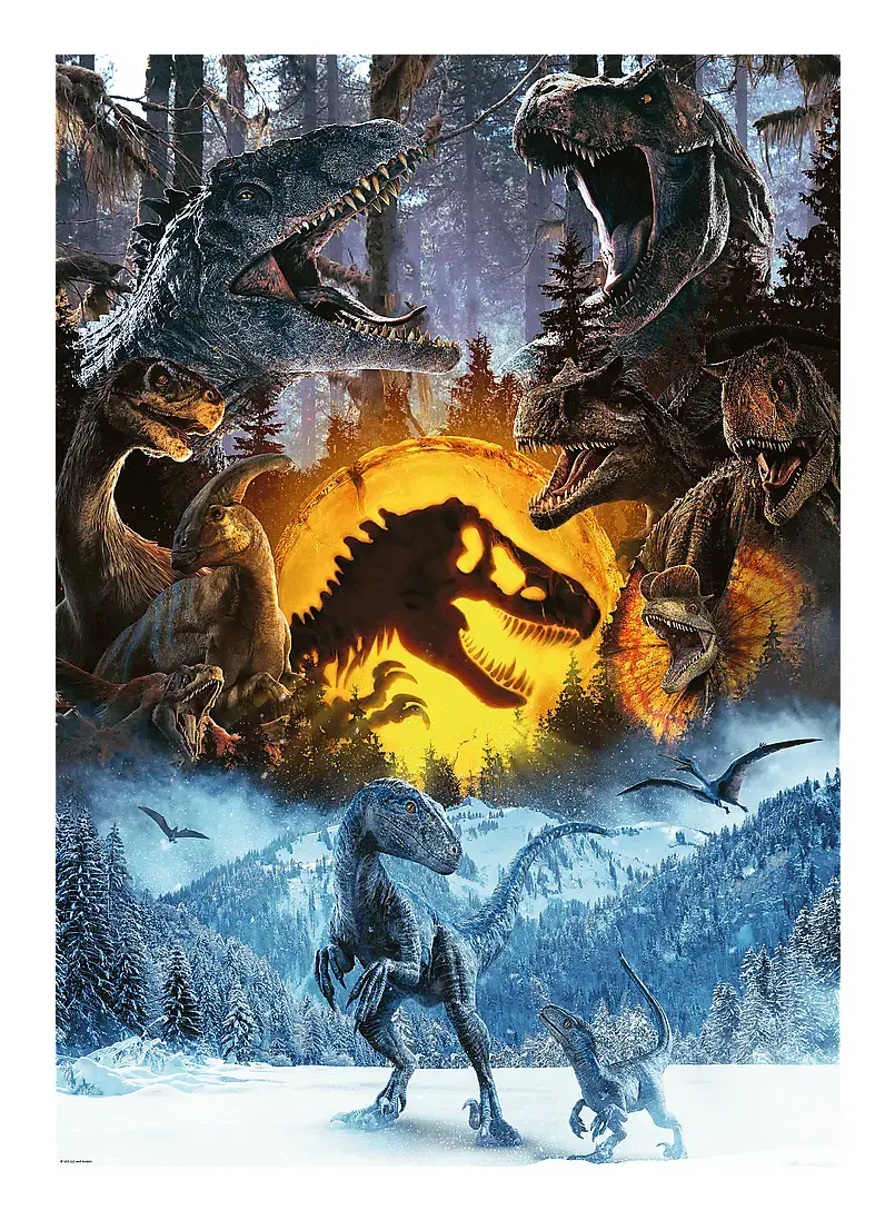 Trefl Jurassic Park 1000-piece jigsaw puzzle Photo 2
