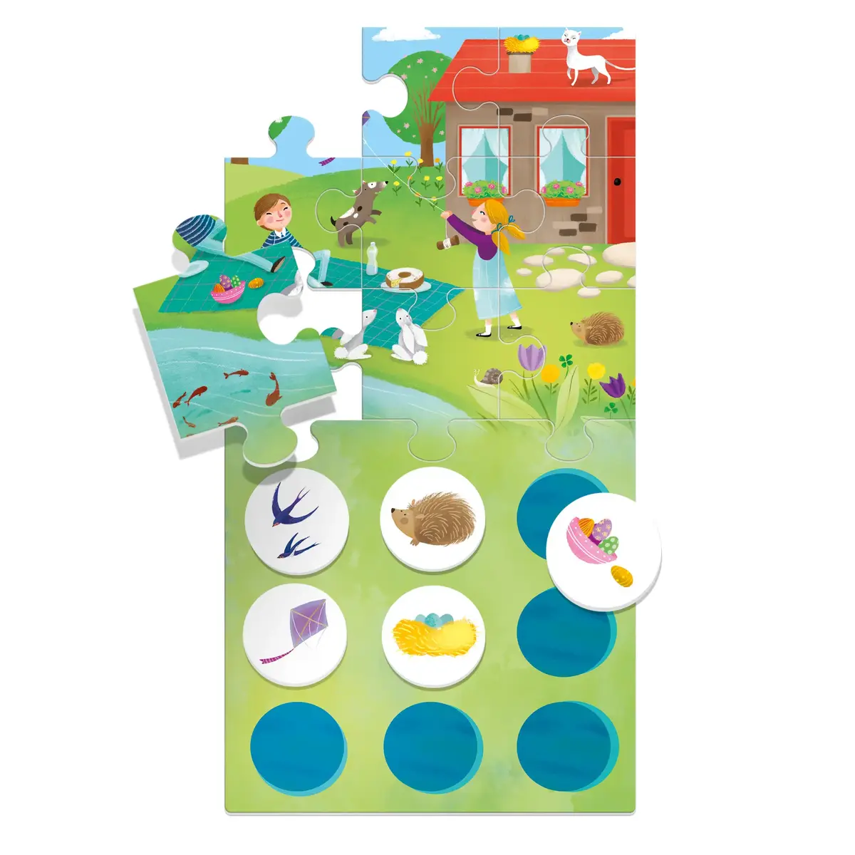 HEADU MU24155 jigsaw puzzle — 4 pieces Photo 3