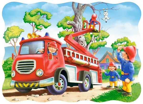 Castorland Kitten Rescue puzzle — 30 pieces Photo 2
