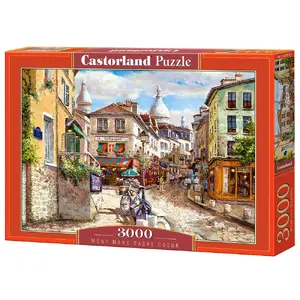 Пазл Castorland Mont Marc Sacre Coeur 3000 деталей — город/улица, 265×380 мм, 9+