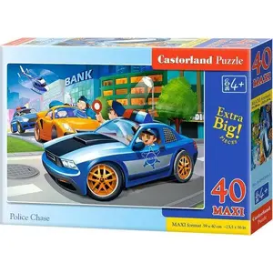 Пазл Castorland Castor 40 Maxi — Police Chase — 40 крупных деталей