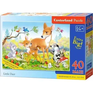 Пазл (maxi, 40 деталей) Castorland Little Deer CASTOR – Castorland