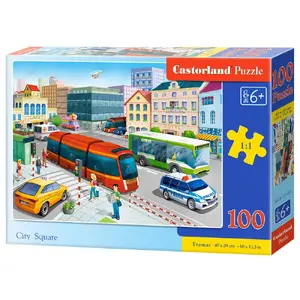 Jigsaw puzzle Castorland B-111183 — 100 pieces, Vehicles, 470×330 mm
