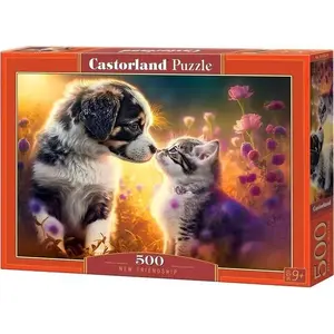 Puzzle Castorland 500 gab. — Kaķēns ar lentu (GXP-868225)