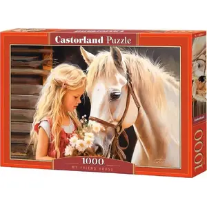 Puzle Castorland My Friend Horse — 1000 gab., modelis 608316