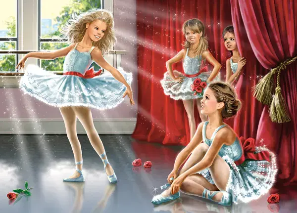 Castorland Ballet Class 120-piece jigsaw puzzle Photo 2