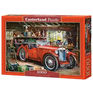 Пазл Castorland Vintage Garage 1000 эл. — 680×470 мм, тема: автомобили, 9+