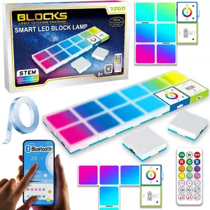 Moduļu gaismojošas loģikas ķieģelīši GoTel B80B — programmējams komplekts ar Bluetooth
