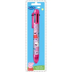 Ballpoint pen set Kids Euroswan Peppa Pig PP17108 — 6 colors, children's writing pens