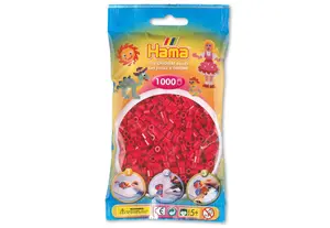 REVELL Hama Beads 207-29 Bērnu rokdarbu komplekts Sarkans PVC 1000 gabalas