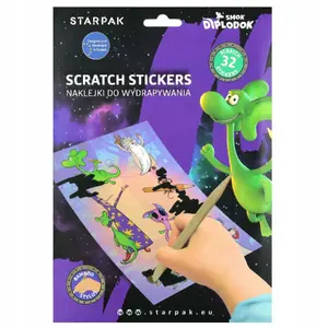 Starpak stationery product STARPAK STK ZES174 — WYDRAPYWANKA DIPLODOK KOP 12/24 PG