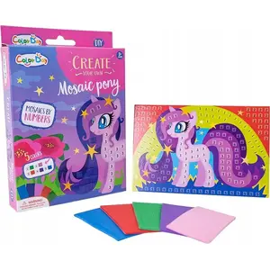Paint-by-numbers kit ASKATO model 583460 — pony motif
