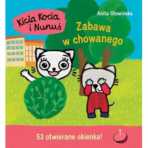 Детская книга Media Rodzina — Kicia Kocia i Nunuś. Zabawa w chowanego (польская книга, ISBN 9788382657234)