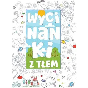 Papīra izgriezumi ar fonu, Fenix Wycinanki z tłem, grāmata/komplekts — MPN 9788379325481