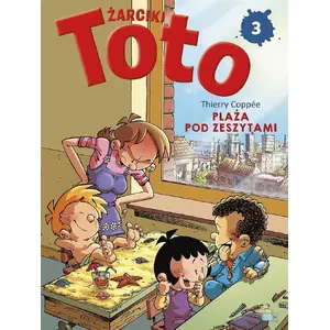 Children's Comic Book MD Creative — Komiks. Żarciki toto T.3 Plaża pod zeszytami (Polish)