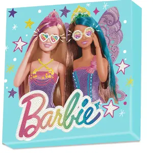 Набор для алмазной мозаики Diamond Dotz Barbie Fantasy, 280×280 мм, 6+ лет