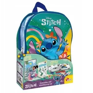 Набор для рисования Lisciani Stitch — учебный набор с рюкзаком (детский)