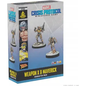 Дополнение к настольной игре Atomic Mass Games Marvel: Crisis Protocol — Weapon X и Maverick
