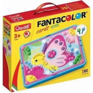 QUERCETTI Quercetti Fantacolor Cards Natura – craft/educational mosaic card set