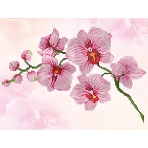 Diamond Dotz mozaīkas komplekts Orchid Spray – daudzkrāsains, 408.9 × 310 mm, kastes iepakojumā