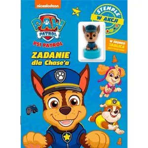 Children's rubber stamp set Media Service Zawada — Psi Patrol Stemple w akcji 4: Chase