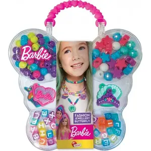 Набор для создания украшений Lisciani Barbie Butterfly Bag — набор для браслетов и ожерелий