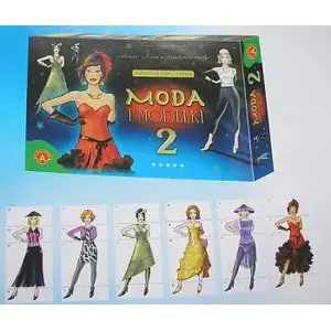 Galda spēle Alexander Moda i Modelki 2 (0185) — ģimenes galda spēle, poļu izdevums