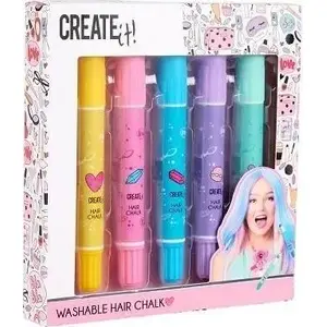 Hair Chalk Set Canenco CREATE IT! — 5 pieces (temporary color)