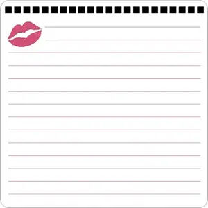 Блокнот с ручкой Hipo GRAFIX mini notes+długopis 140019 (компактный блокнот с прикреплённой ручкой)