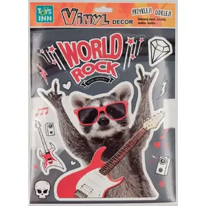 Vinyl stickers Stnux STN 8561 — animal decal raccoon design, model 8561