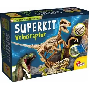 Образовательный конструктор Lisciani «I'm a Genius» Velociraptor Super Kit 80632 — модель 304-80632