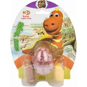 Toy craft kit Pro Kids Jajko plastyczne - Stwórz dinozaura (model 369759)