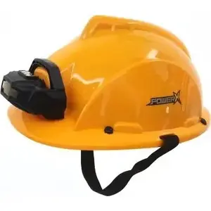 Construction helmet CONSTRUCTO POWER X with portable headlamp, model 20354
