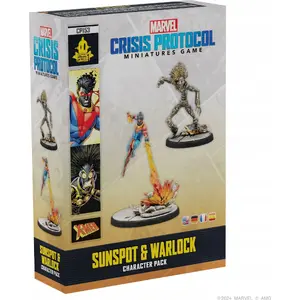 Miniatures Game Expansion Atomic Mass Games Marvel: Crisis Protocol – Sunspot & Warlock