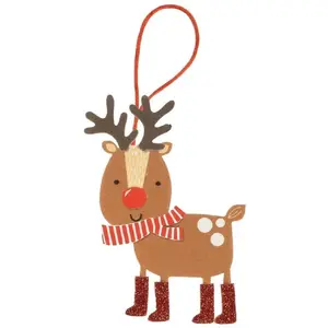 DIY Foam Reindeer Kit Arpex — craft set for making foam reindeer decorations