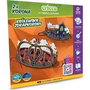 Cricco DIY kit — Royal scratch crowns craft set (Cricco)