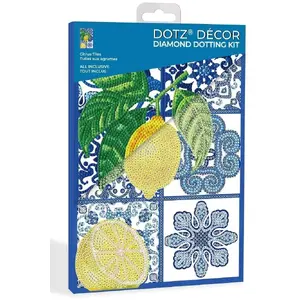 Diamond Dotz Набор для взрослых Citrus Tiles — алмазная мозаика, MPN 018-DBX3006