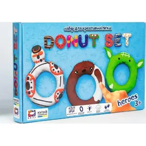 Set for modeling Okto Herosi - crafting kit for small decorative donuts and shapes