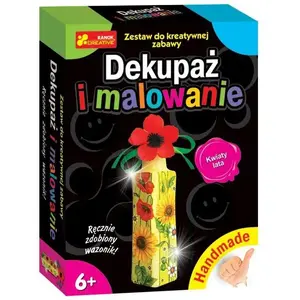 Ranok craft book: Dekupaż i malowanie — Kwiaty lata (205074) — decoupage and painting projects