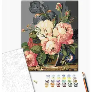 Набор для раскрашивания по номерам Norimpex BRUSHME 40x50 см — летний натюрморт, 1 шт.