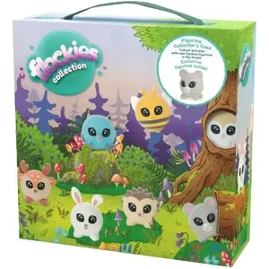 TMTOYS Flockies figūriņa zaļā koferītī — kolekcionējama rotaļlieta