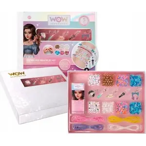 Творческий набор Kids Euroswan Deluxe с 5 металлическими подвесками для браслетов WoW Generation WOW00005