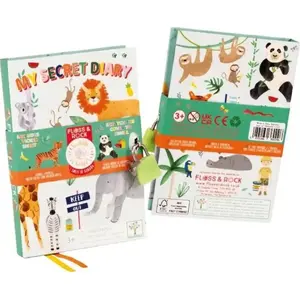 Scented diary Pachnąca szafa 'Jungle' — scented notebook for personal notes, compact format