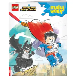 Ameet LEGO MW6450 DC Comics Super Heroes раскраска для рисования водой (модель MW6450)