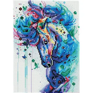 Набор Diamond Dotz Mystical Stallion для алмазной мозаики, холст 250×350 мм, в коробке