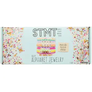 Набор для создания детских браслетов Usorteret US Toy DIY Alphabet Jewelry с разноцветными бусинами, 8+