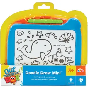 No name OUT OF THE BOX Doodle Draw Mini — compact drawing board for kids